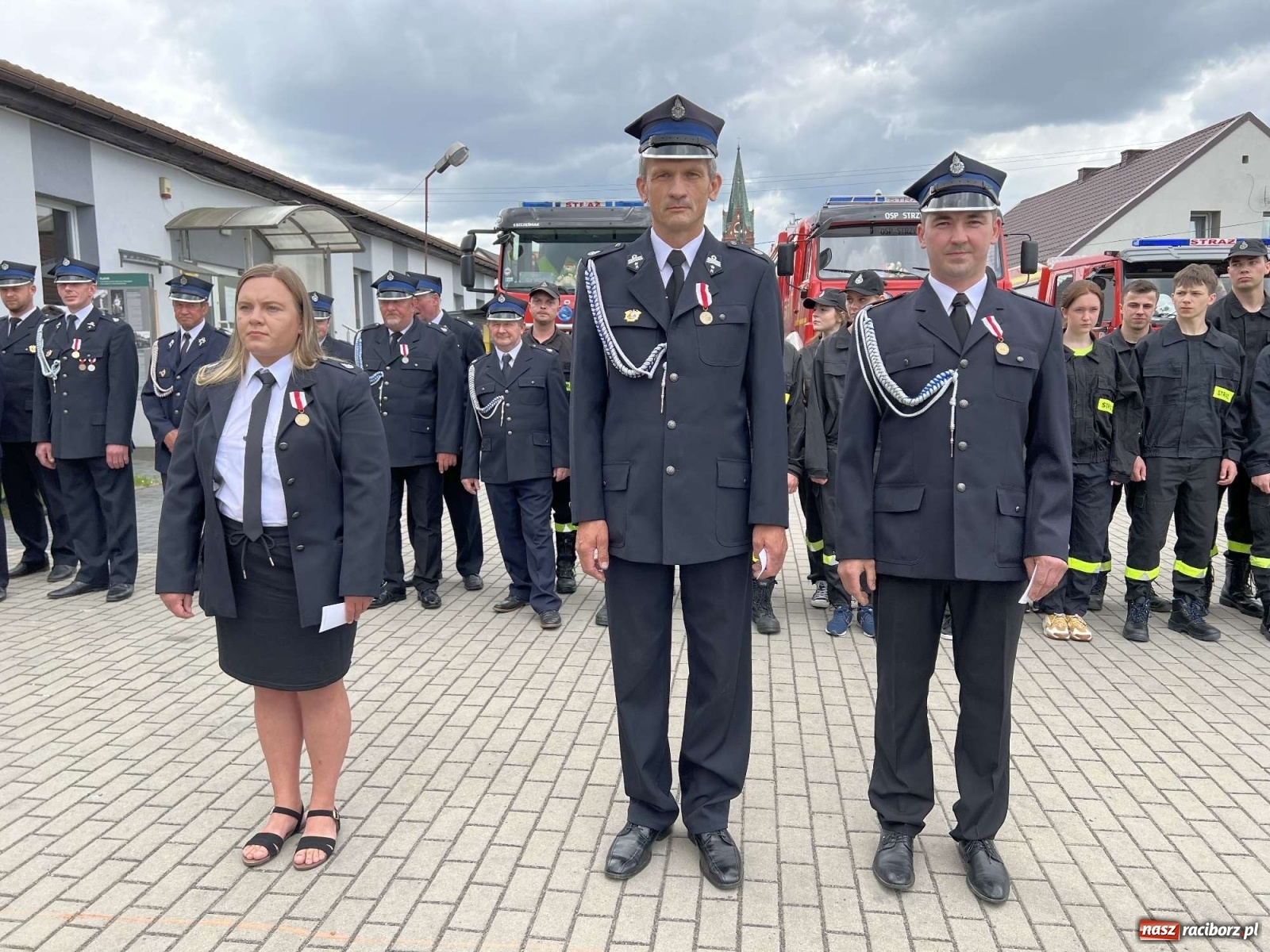 Zdjęcie w galerii na portalu naszraciborz.pl: Złoty Znak Związku dla OSP Rudnik na 100-lecie jednostki [FOTO i WIDEO] wiadomości z regionu