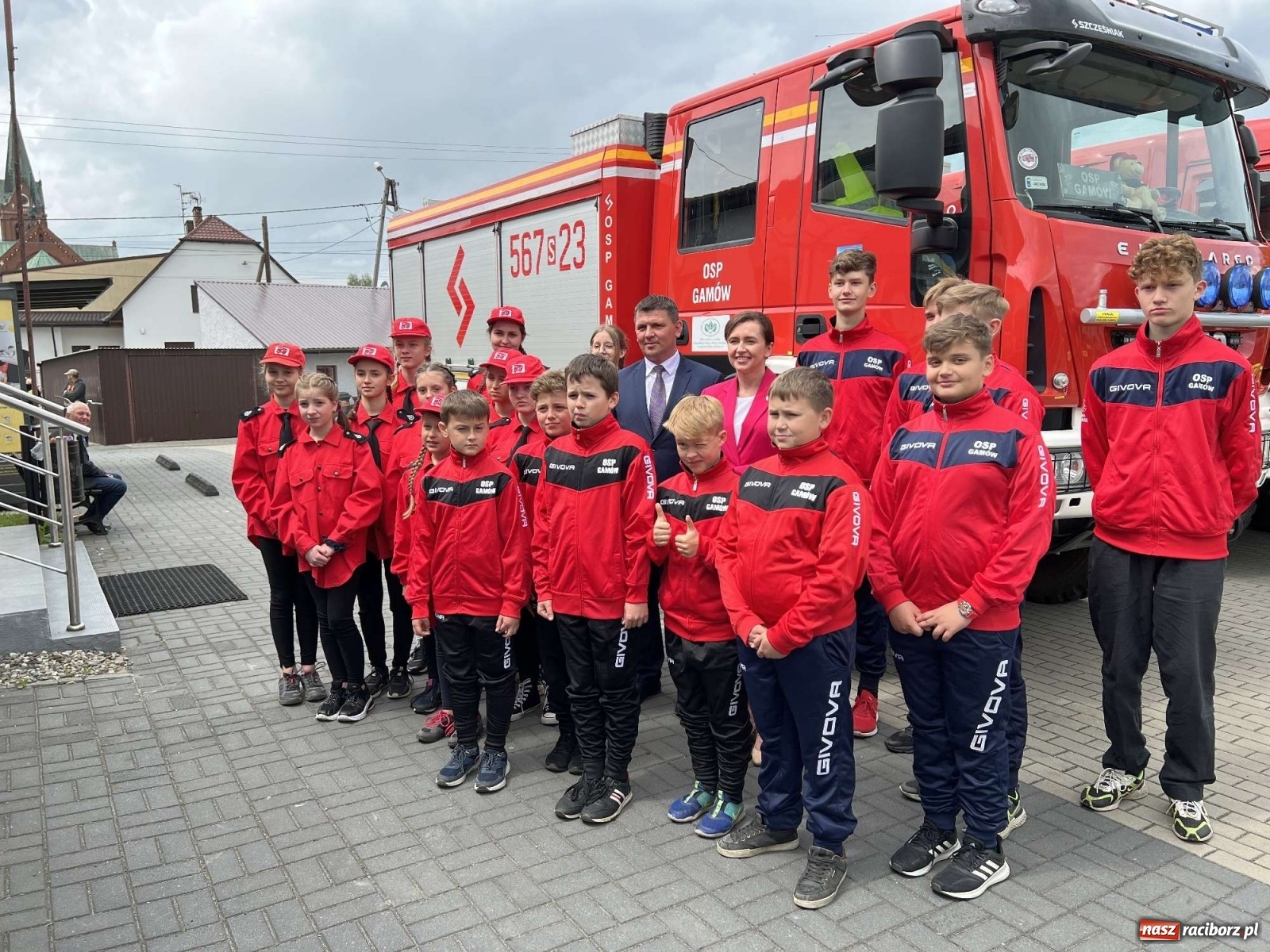 Zdjęcie w galerii na portalu naszraciborz.pl: Złoty Znak Związku dla OSP Rudnik na 100-lecie jednostki [FOTO i WIDEO] wiadomości z regionu