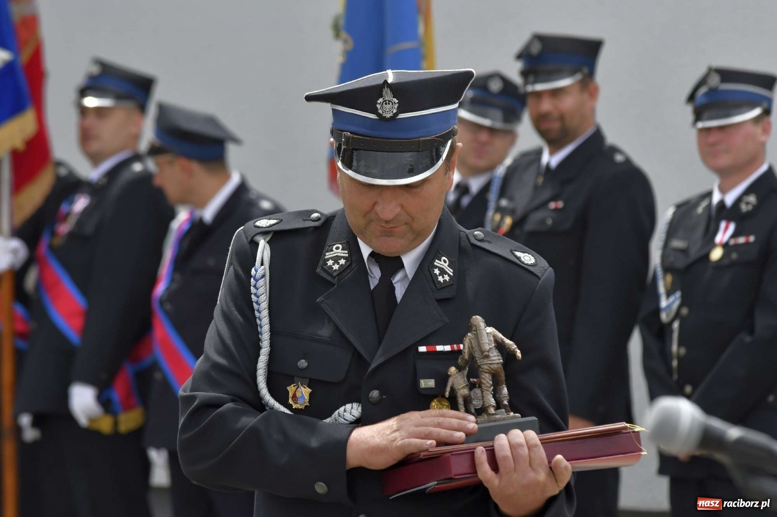 Zdjęcie w galerii na portalu naszraciborz.pl: Złoty Znak Związku dla OSP Rudnik na 100-lecie jednostki [FOTO i WIDEO] wiadomości z regionu