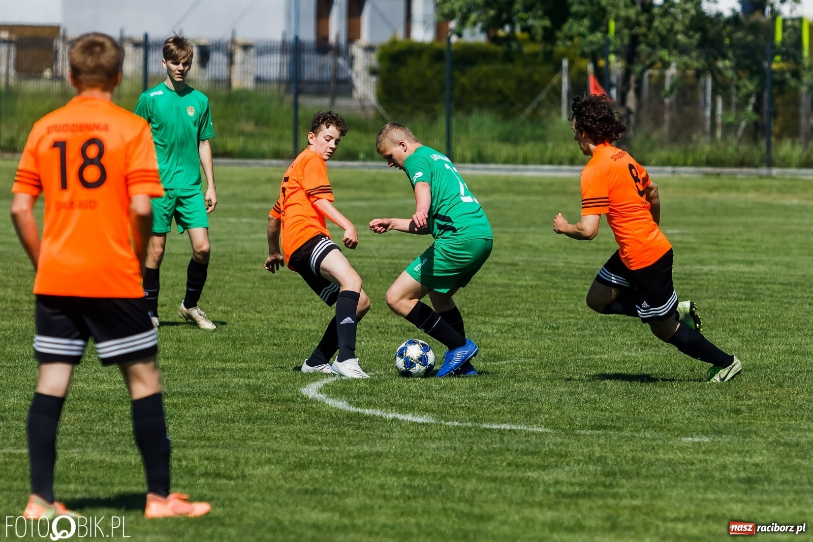 Zdjęcie w galerii na portalu naszraciborz.pl: Juniorzy Studziennej bezlitośni dla Baranowic. Sześć goli Roberta Paczuły [FOTO] wiadomości z regionu
