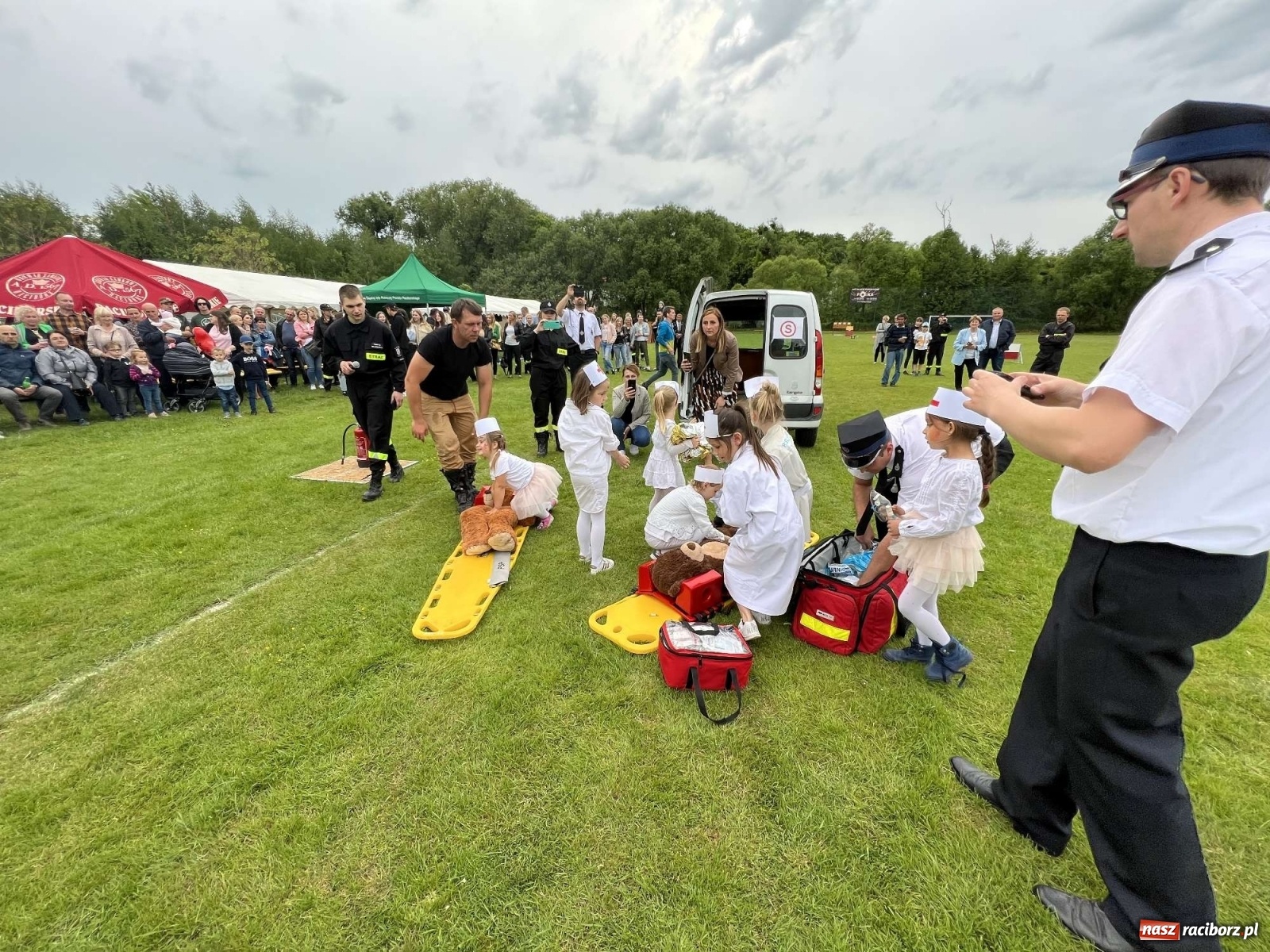 Zdjęcie w galerii na portalu naszraciborz.pl: Modzurów i Rudnik triumfują w gminnych zawodach sportowo-pożarniczych [FOTO i WIDEO] wiadomości z regionu