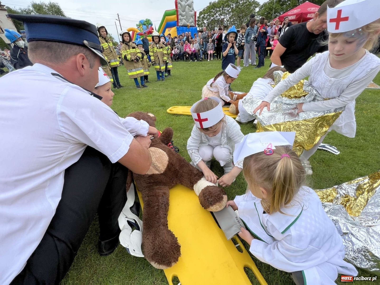 Zdjęcie w galerii na portalu naszraciborz.pl: Modzurów i Rudnik triumfują w gminnych zawodach sportowo-pożarniczych [FOTO i WIDEO] wiadomości z regionu