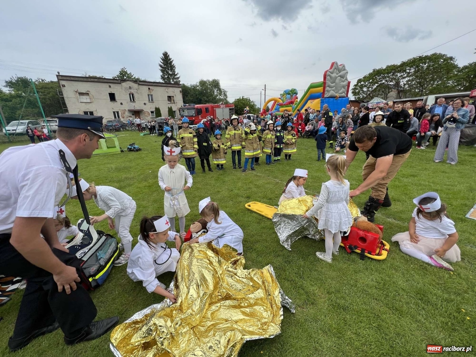 Zdjęcie w galerii na portalu naszraciborz.pl: Modzurów i Rudnik triumfują w gminnych zawodach sportowo-pożarniczych [FOTO i WIDEO] wiadomości z regionu