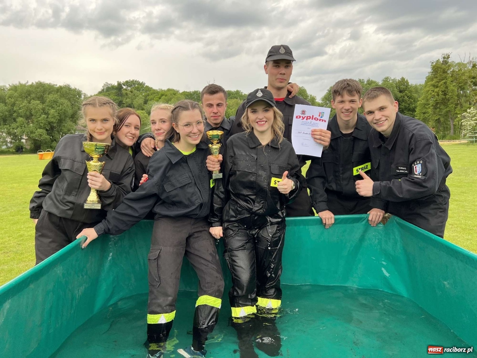 Zdjęcie w galerii na portalu naszraciborz.pl: Modzurów i Rudnik triumfują w gminnych zawodach sportowo-pożarniczych [FOTO i WIDEO] wiadomości z regionu