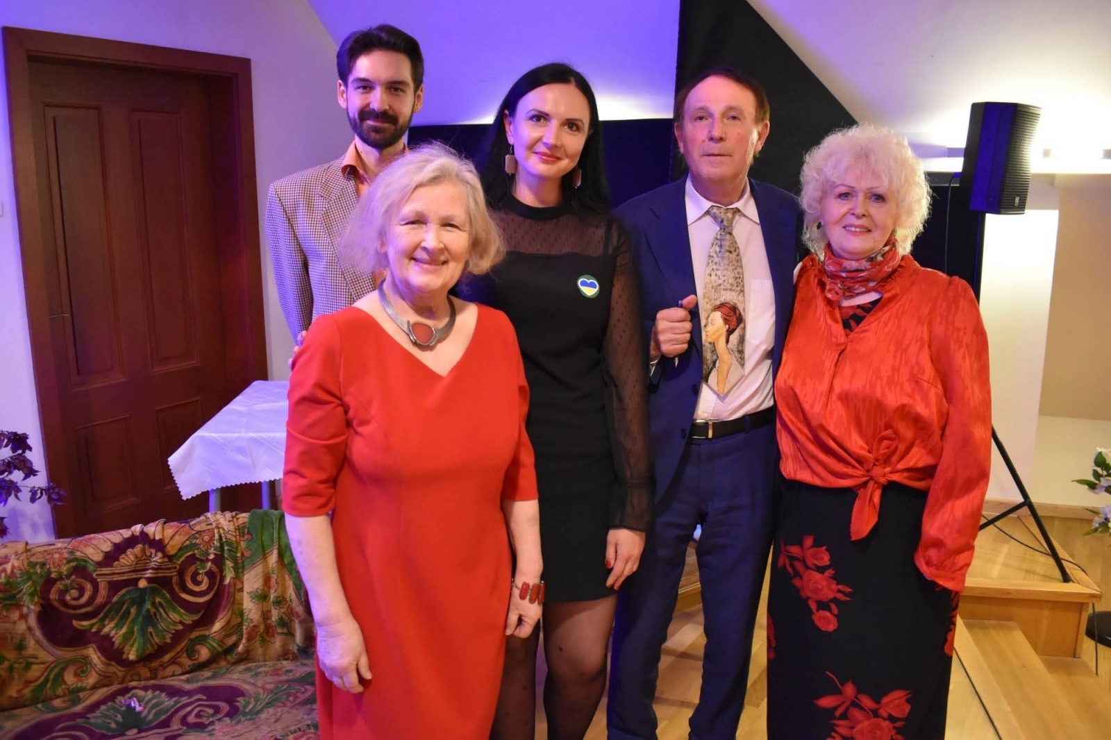 Zdjęcie w galerii na portalu naszraciborz.pl: Wolność dla Ukrainy, Lwowska domówka i spotkanie z prof. Stanisławem Sławomirem Nicieją na zamku wiadomości z regionu