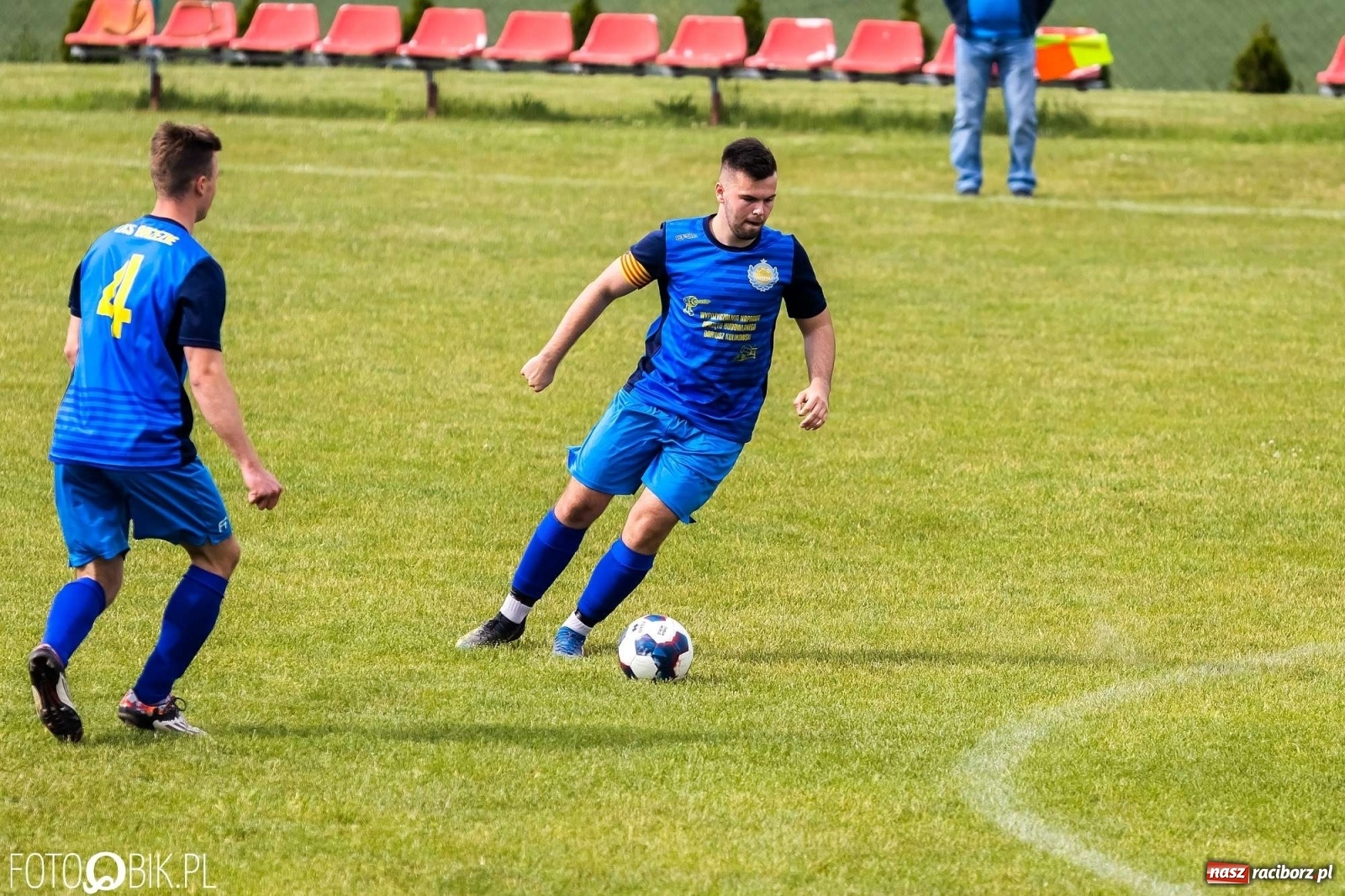 Zdjęcie w galerii na portalu naszraciborz.pl: Bolesław kontra Brzezie. Dwie równe połowy zakończone podziałem punktów [FOTO] wiadomości z regionu