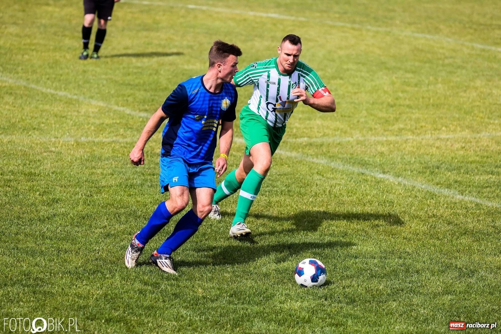 Zdjęcie w galerii na portalu naszraciborz.pl: Bolesław kontra Brzezie. Dwie równe połowy zakończone podziałem punktów [FOTO] wiadomości z regionu