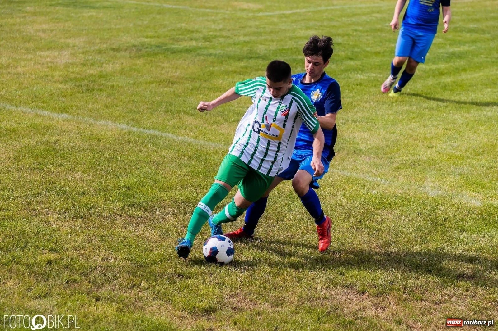Zdjęcie w galerii na portalu naszraciborz.pl: Bolesław kontra Brzezie. Dwie równe połowy zakończone podziałem punktów [FOTO] wiadomości z regionu