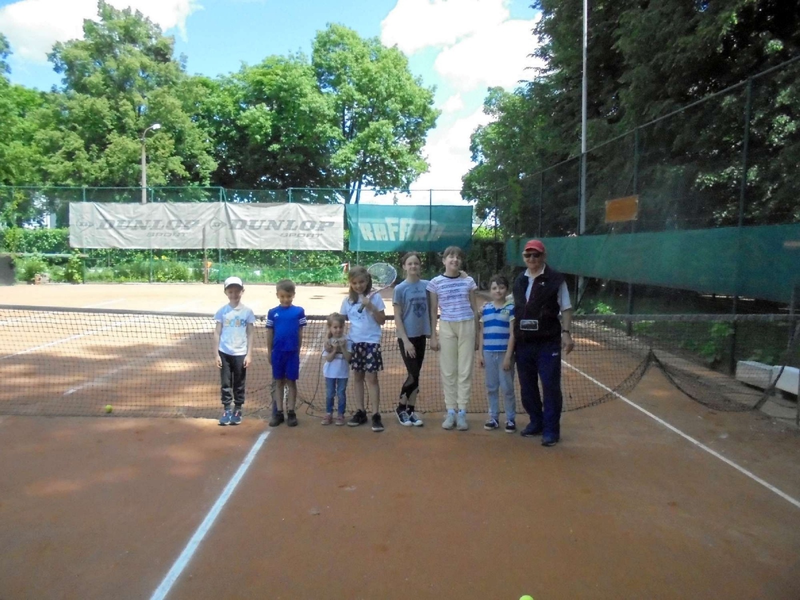 Zdjęcie w galerii na portalu naszraciborz.pl: Tenisowy Dzień Dziecka na kortach TKKF Rafako wiadomości z regionu