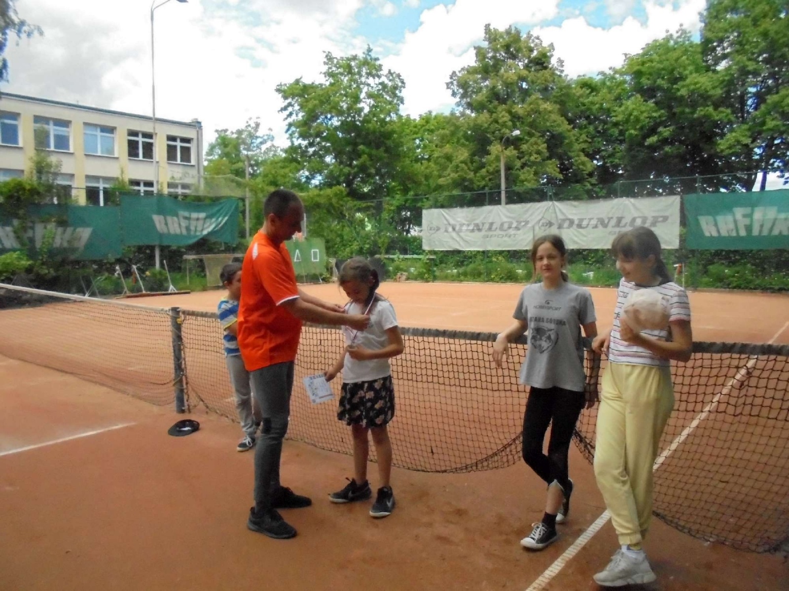Zdjęcie w galerii na portalu naszraciborz.pl: Tenisowy Dzień Dziecka na kortach TKKF Rafako wiadomości z regionu