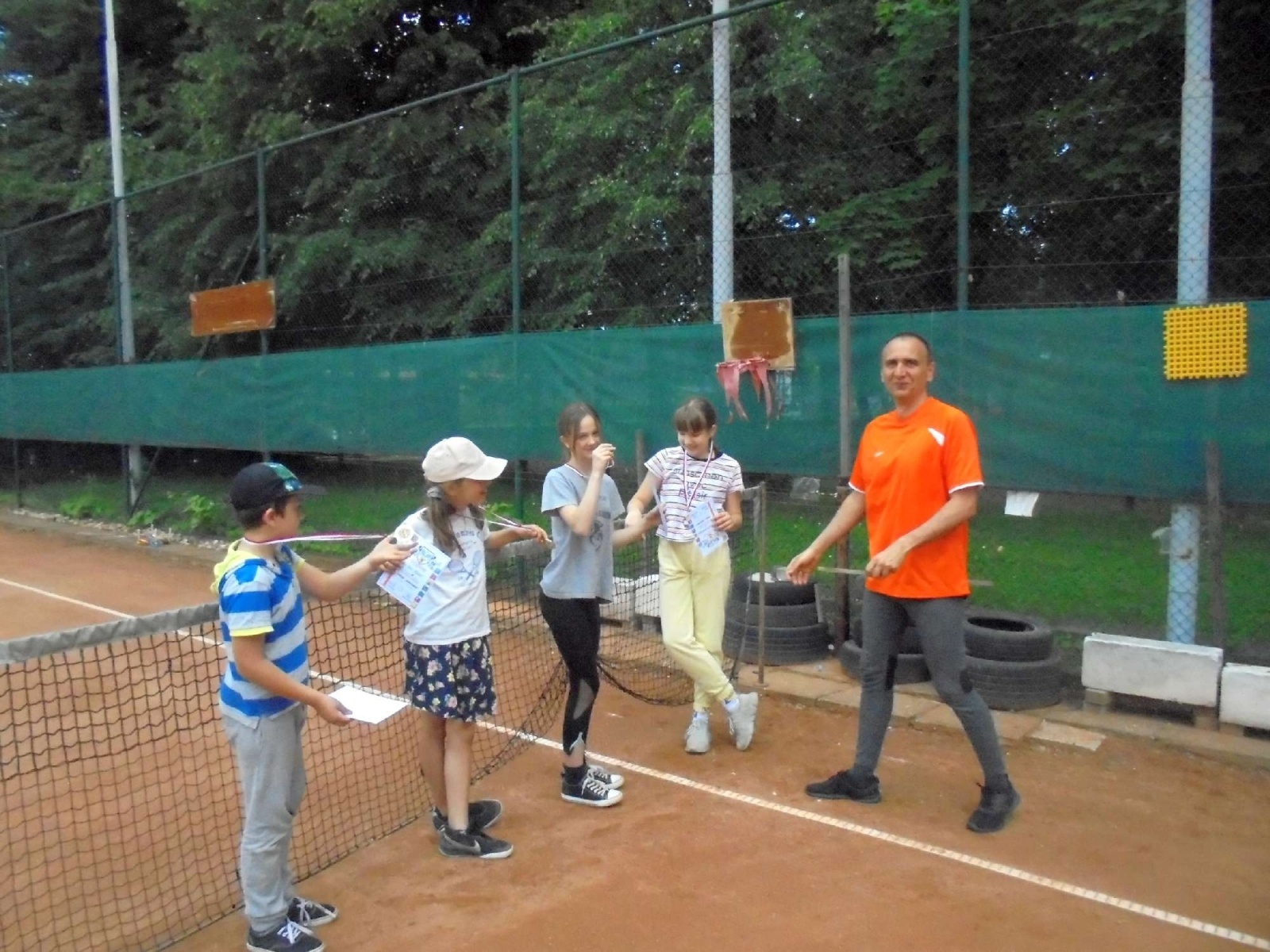 Zdjęcie w galerii na portalu naszraciborz.pl: Tenisowy Dzień Dziecka na kortach TKKF Rafako wiadomości z regionu