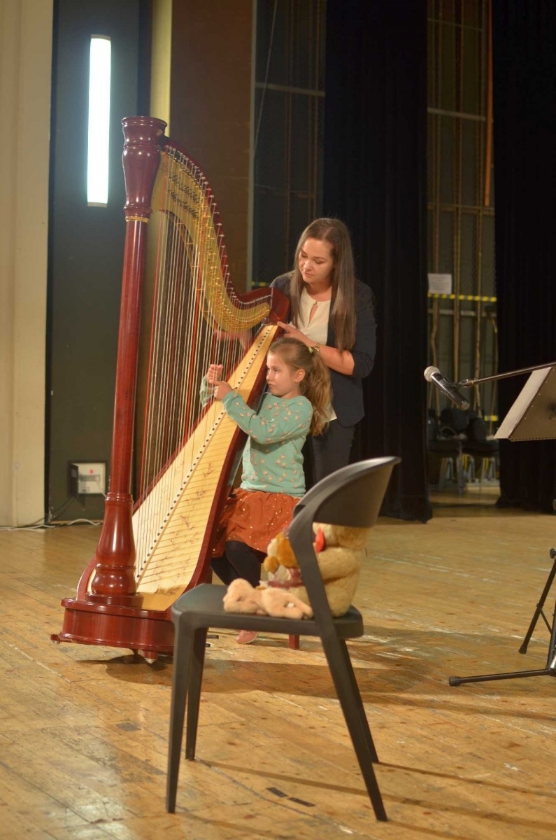 Zdjęcie w galerii na portalu naszraciborz.pl: Przedostatni koncert umuzykalniający: HARFA wiadomości z regionu