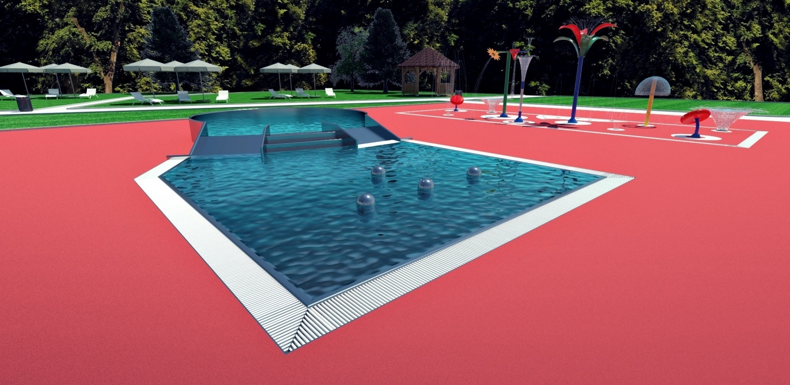 Zdjęcie w galerii na portalu naszraciborz.pl: Tworków i Racibórz - dwa kąpieliska finansowane z Polskiego Ładu wiadomości z regionu