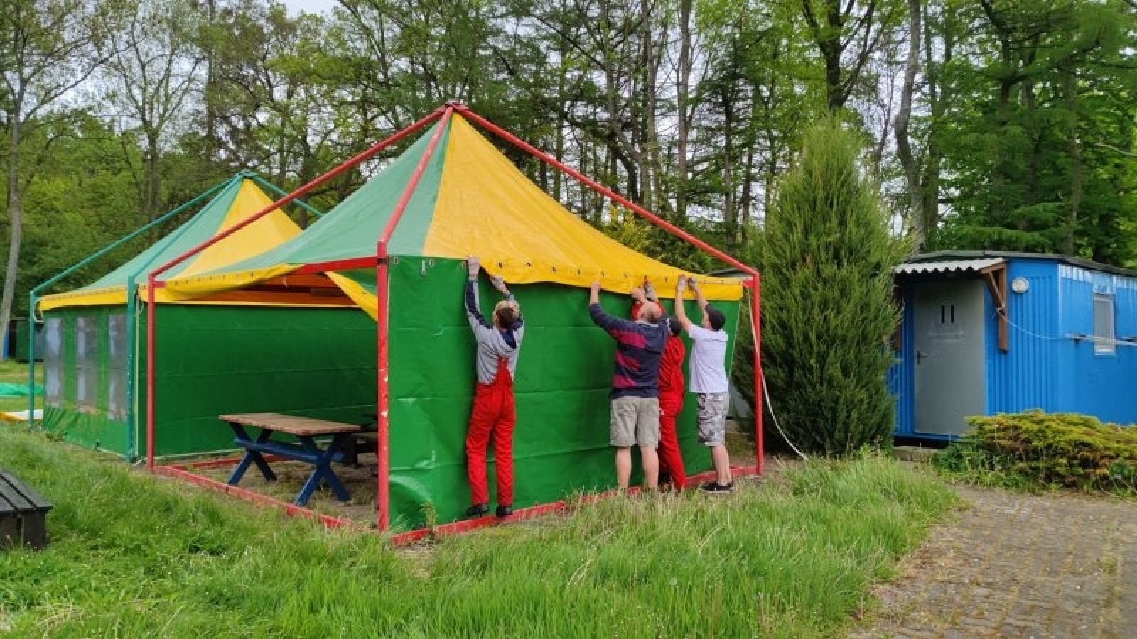 Zdjęcie w galerii na portalu naszraciborz.pl: Tak wygląda baza w Pleśnej przygotowana do sezonu wiadomości z regionu