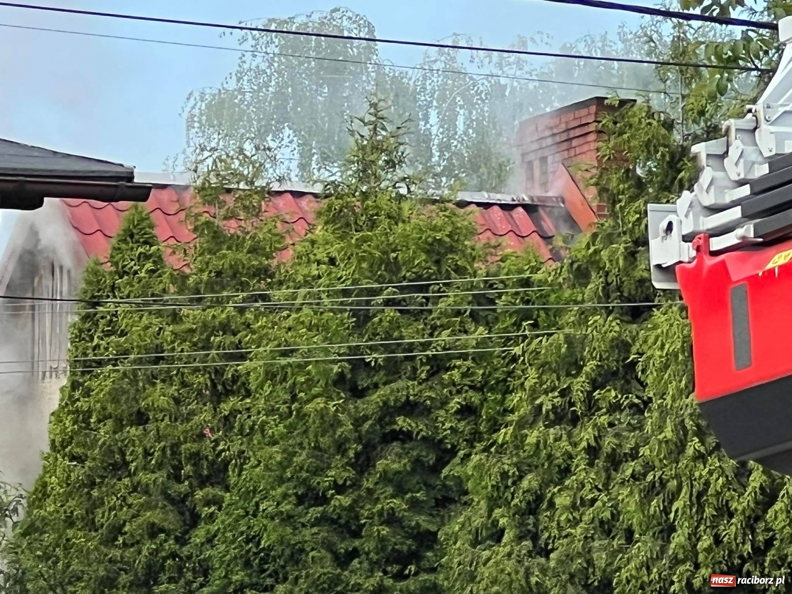 Zdjęcie w galerii na portalu naszraciborz.pl: Raport 998. Poważny pożar w Pogrzebieniu. Straty to 200 tys. złotych  wiadomości z regionu