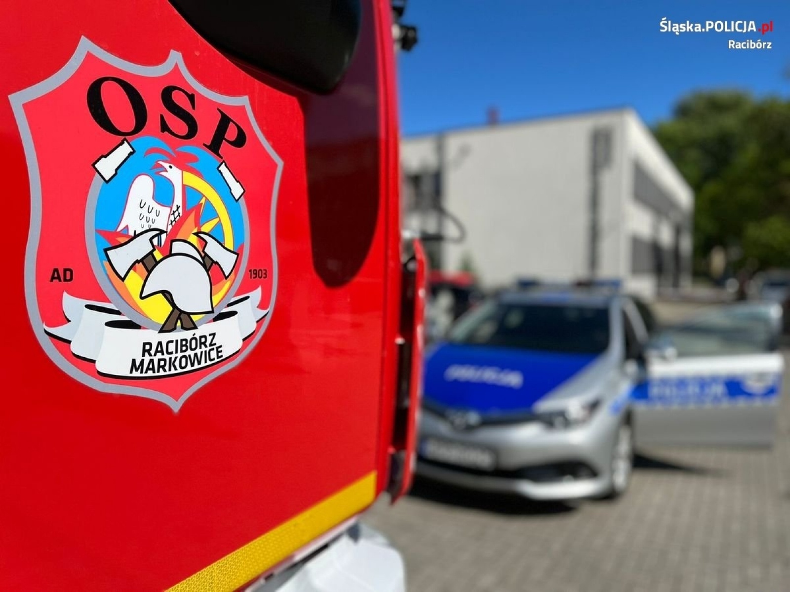 Zdjęcie w galerii na portalu naszraciborz.pl: Policyjny profilaktyk na festynie rodzinnym w Szkole Muzycznej wiadomości z regionu