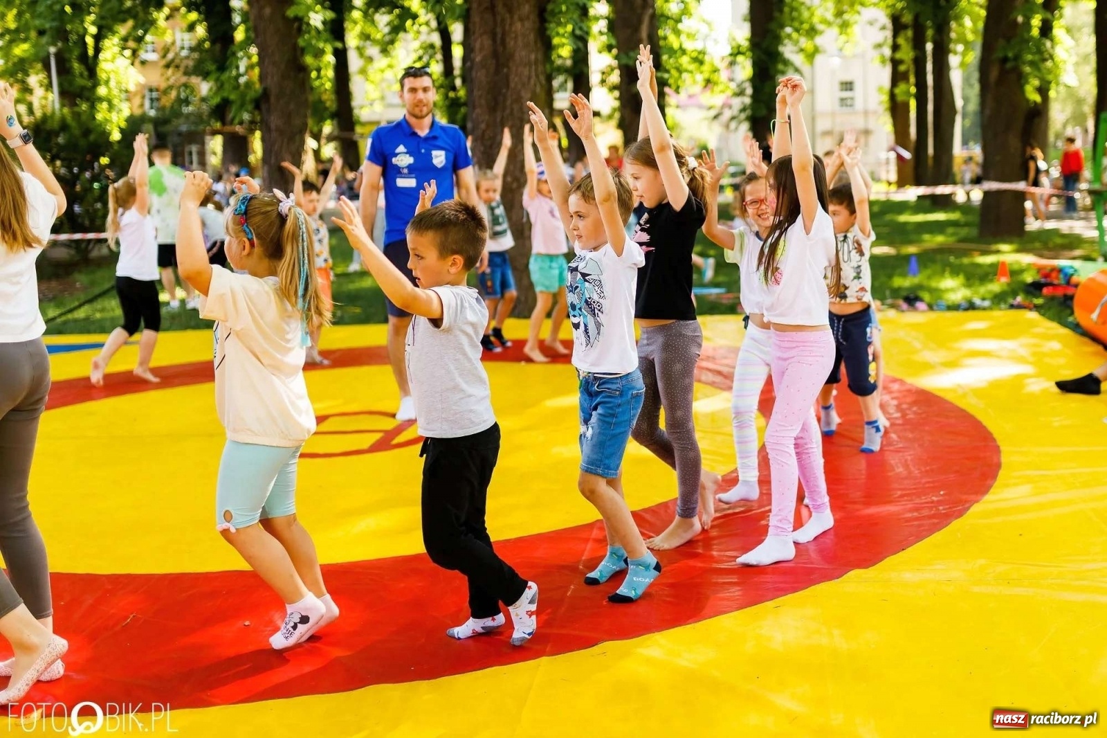 Zdjęcie w galerii na portalu naszraciborz.pl: Dzień Dziecka w parku Jordanowskim [FOTO i WIDEO] wiadomości z regionu