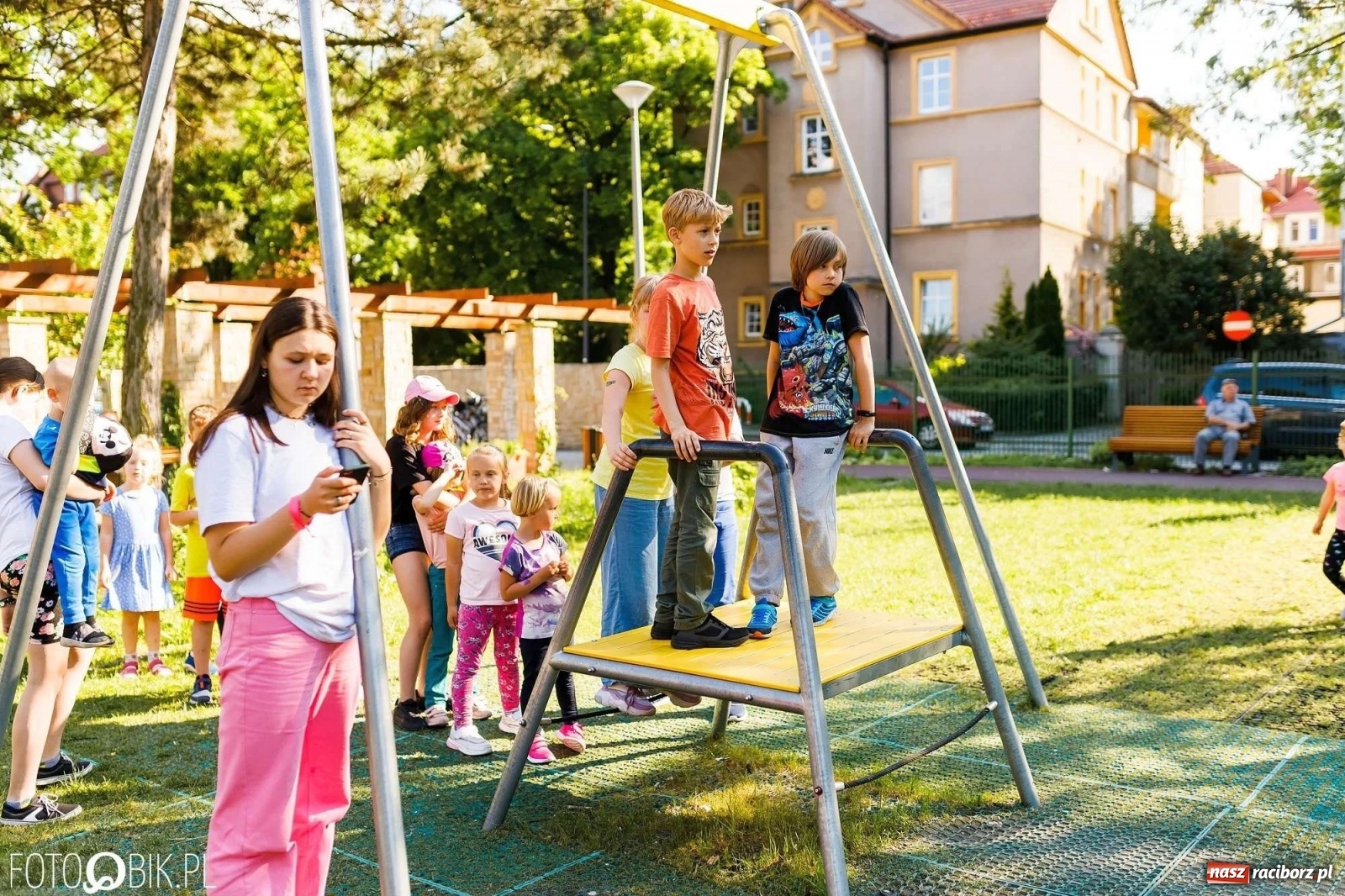 Zdjęcie w galerii na portalu naszraciborz.pl: Dzień Dziecka w parku Jordanowskim [FOTO i WIDEO] wiadomości z regionu