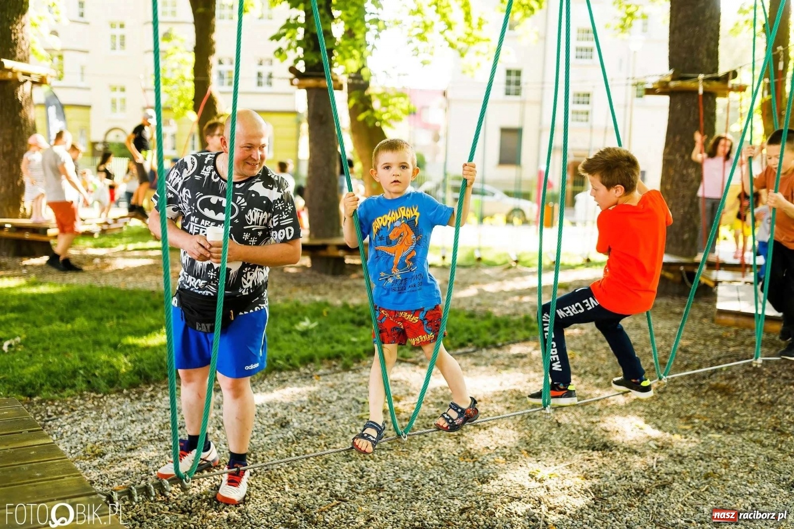 Zdjęcie w galerii na portalu naszraciborz.pl: Dzień Dziecka w parku Jordanowskim [FOTO i WIDEO] wiadomości z regionu