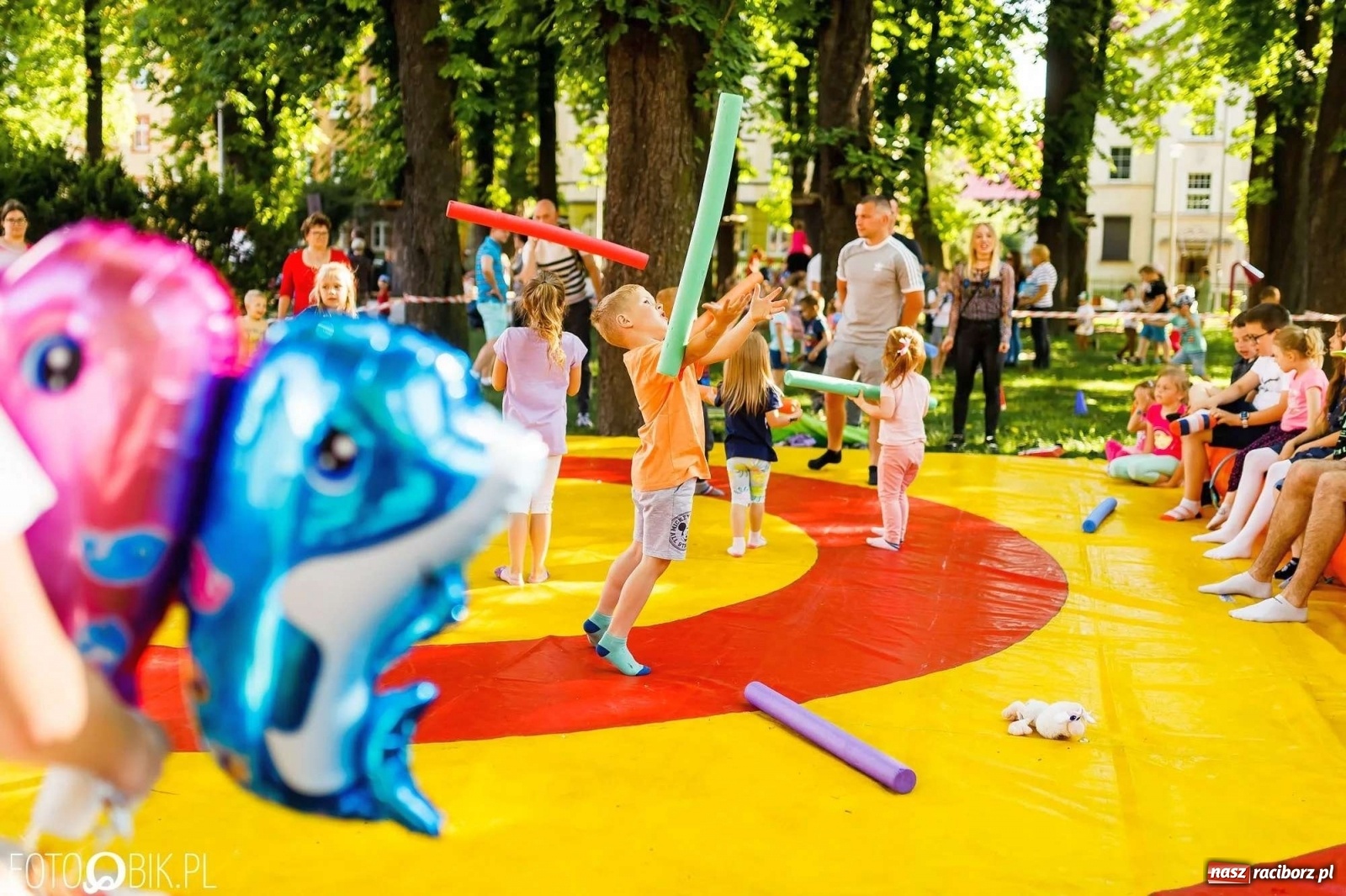 Zdjęcie w galerii na portalu naszraciborz.pl: Dzień Dziecka w parku Jordanowskim [FOTO i WIDEO] wiadomości z regionu