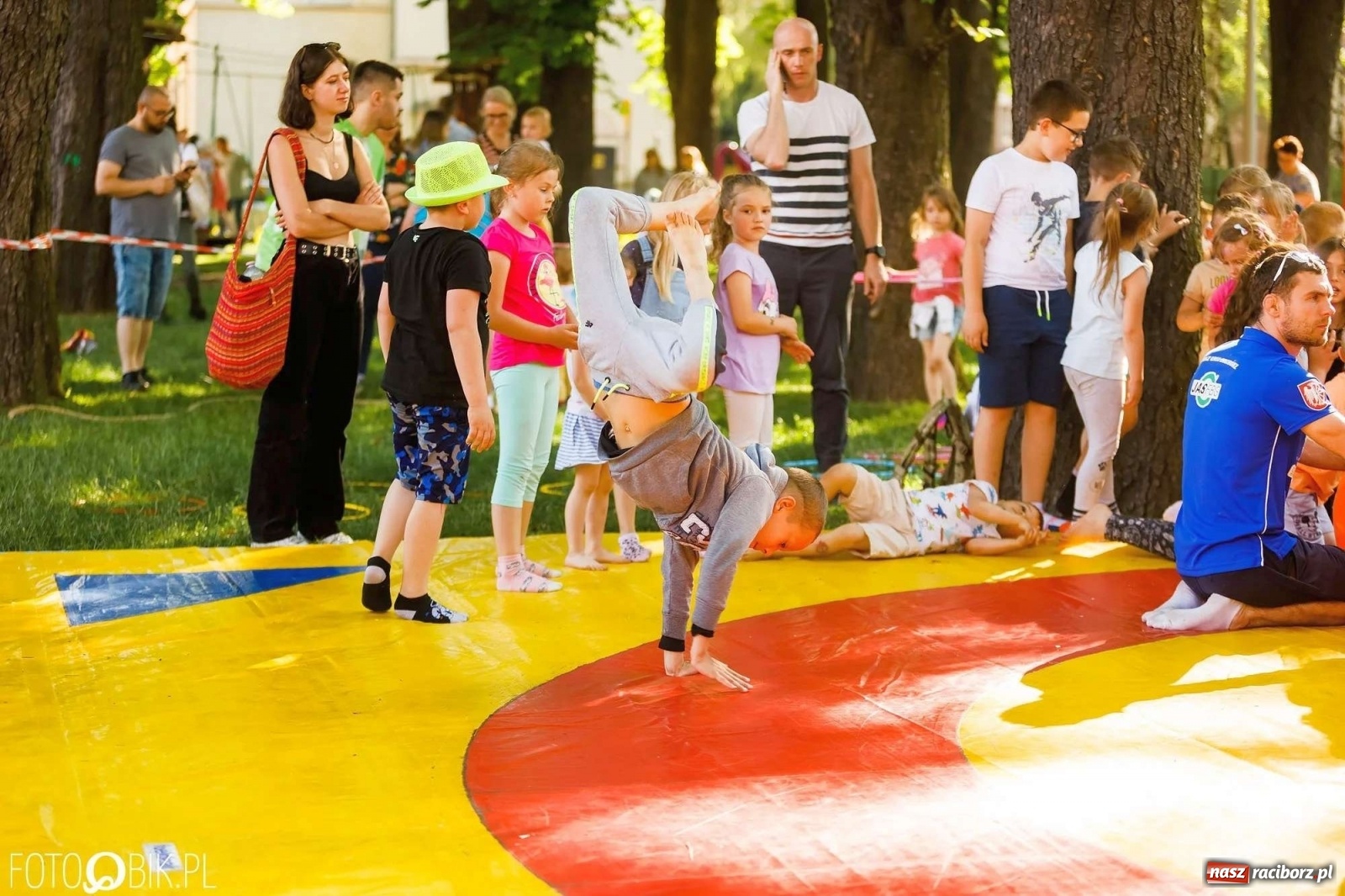 Zdjęcie w galerii na portalu naszraciborz.pl: Dzień Dziecka w parku Jordanowskim [FOTO i WIDEO] wiadomości z regionu