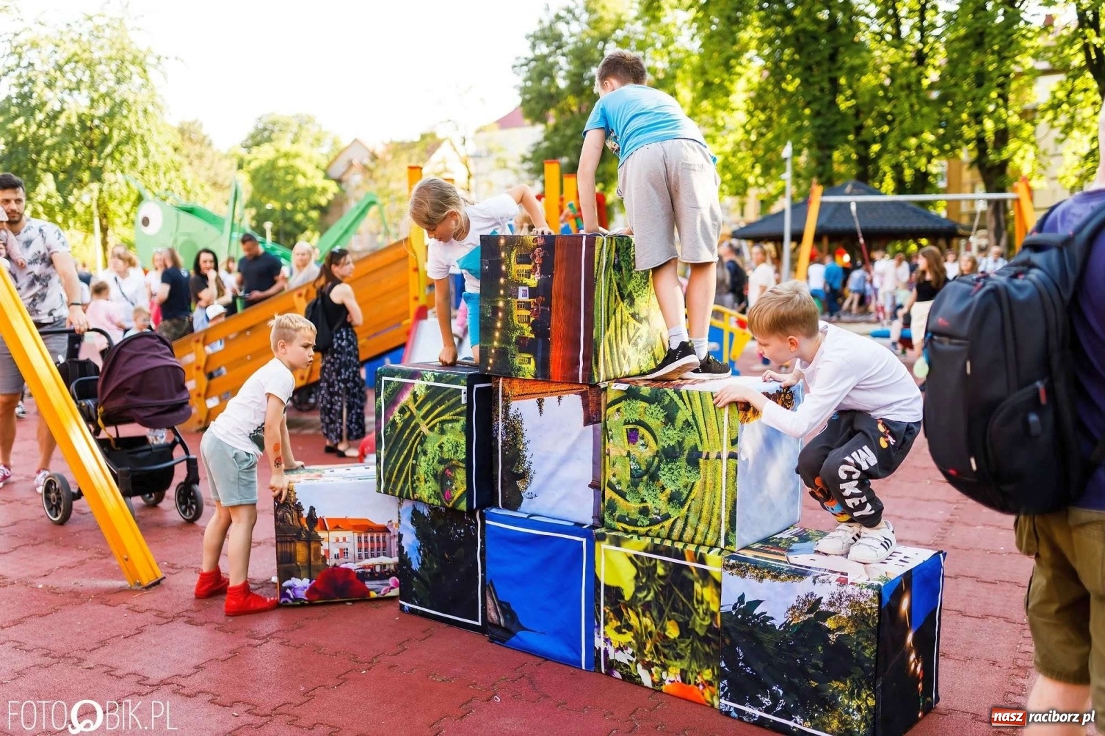 Zdjęcie w galerii na portalu naszraciborz.pl: Dzień Dziecka w parku Jordanowskim [FOTO i WIDEO] wiadomości z regionu