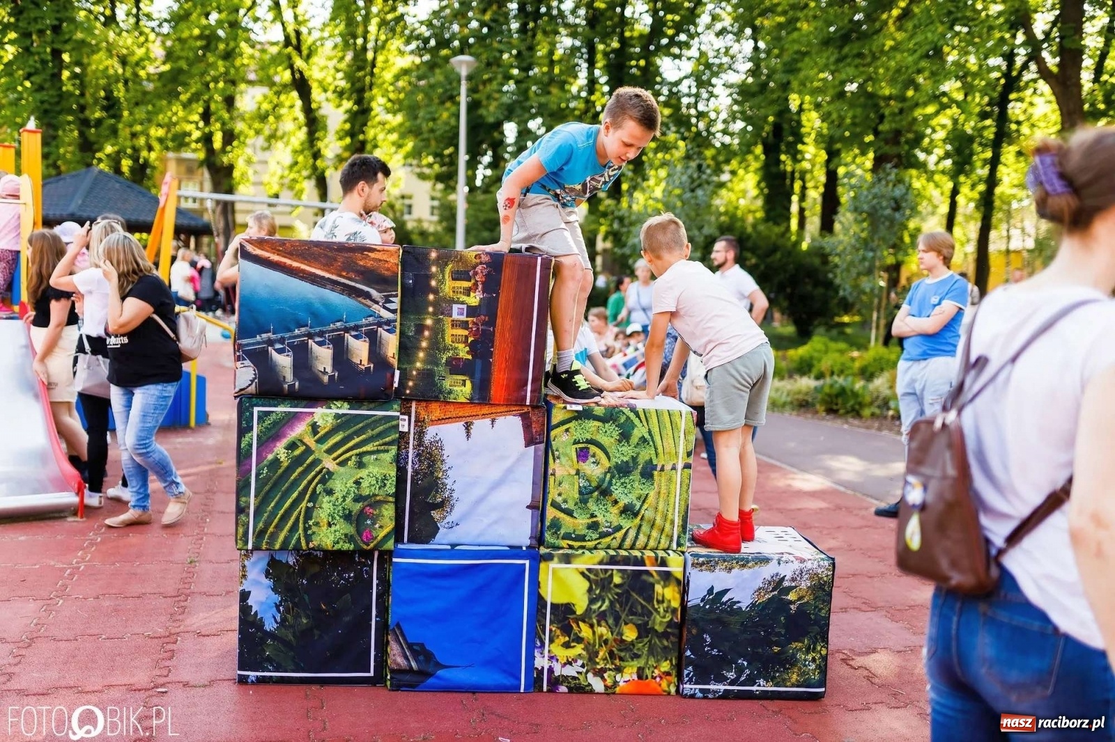 Zdjęcie w galerii na portalu naszraciborz.pl: Dzień Dziecka w parku Jordanowskim [FOTO i WIDEO] wiadomości z regionu