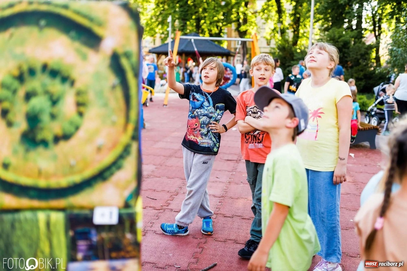 Zdjęcie w galerii na portalu naszraciborz.pl: Dzień Dziecka w parku Jordanowskim [FOTO i WIDEO] wiadomości z regionu