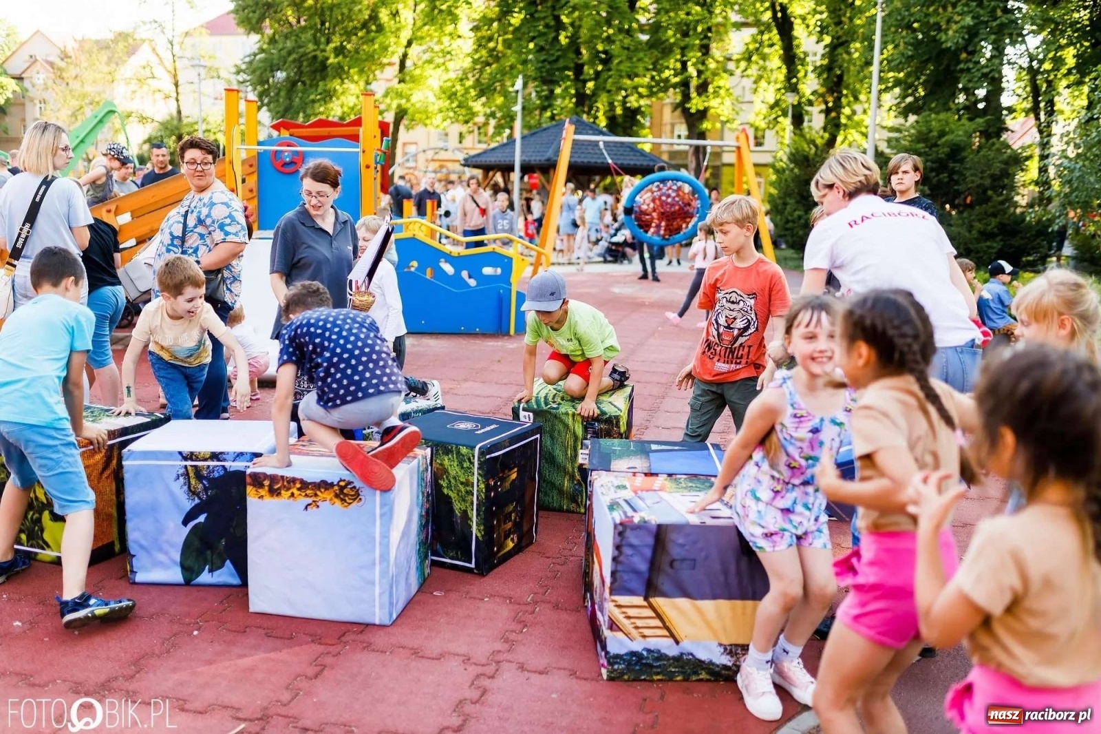 Zdjęcie w galerii na portalu naszraciborz.pl: Dzień Dziecka w parku Jordanowskim [FOTO i WIDEO] wiadomości z regionu