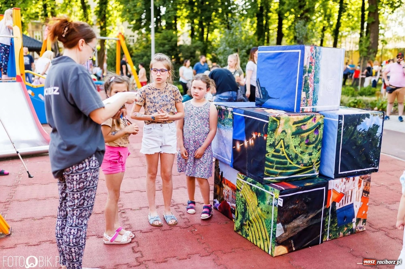 Zdjęcie w galerii na portalu naszraciborz.pl: Dzień Dziecka w parku Jordanowskim [FOTO i WIDEO] wiadomości z regionu
