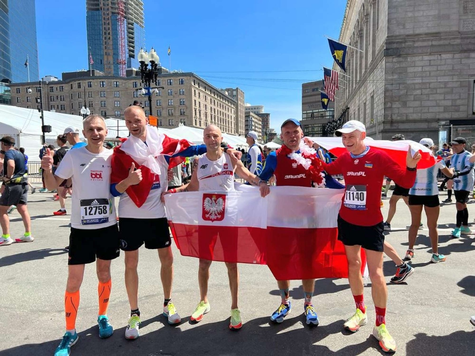 Zdjęcie w galerii na portalu naszraciborz.pl: Raciborzanin spełnił marzenie. Pobiegł w Bostonie wiadomości z regionu