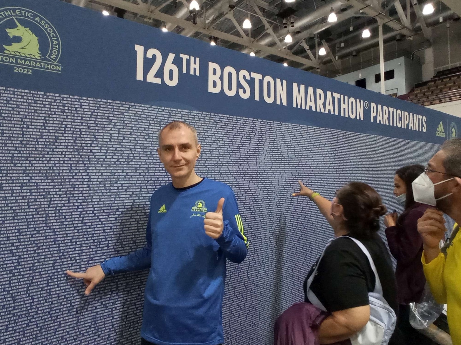 Zdjęcie w galerii na portalu naszraciborz.pl: Raciborzanin spełnił marzenie. Pobiegł w Bostonie wiadomości z regionu