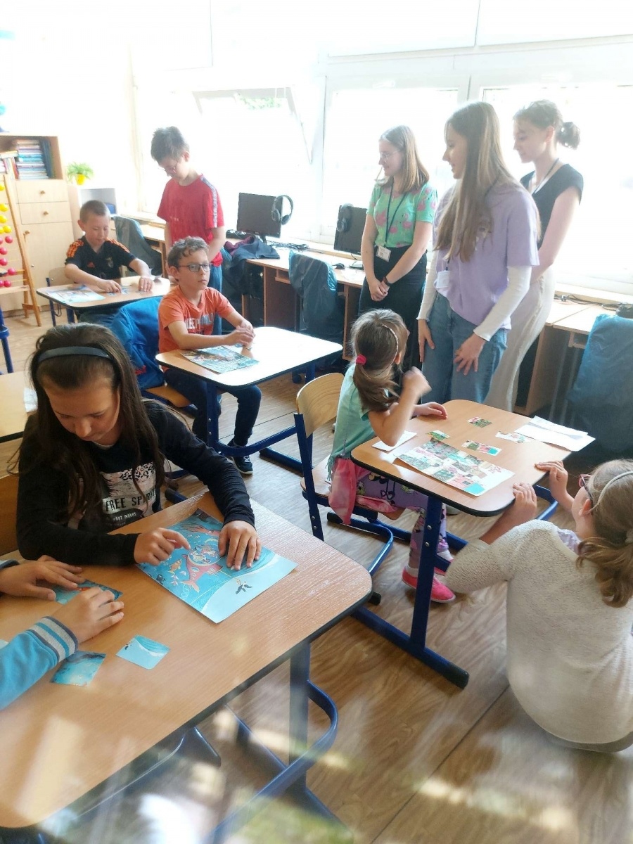 Zdjęcie w galerii na portalu naszraciborz.pl: Wolontariusze II LO w Zespole Szkół specjalnych w Raciborzu wiadomości z regionu