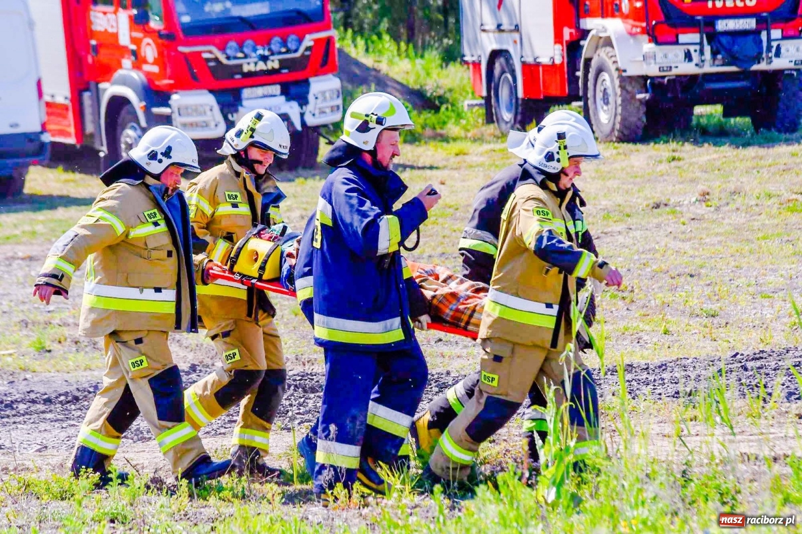 Zdjęcie w galerii na portalu naszraciborz.pl: Kompania odwodowa KSRG powiatu raciborskiego ćwiczyła dziś na terenie zbiornika Racibórz [FOTO i WIDEO] wiadomości z regionu