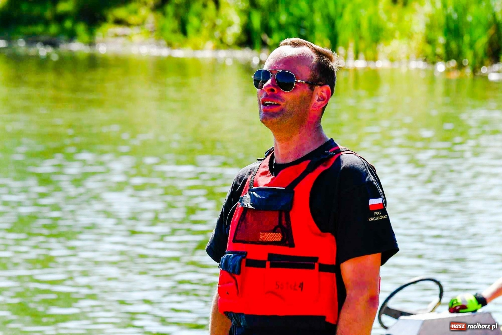 Zdjęcie w galerii na portalu naszraciborz.pl: Kompania odwodowa KSRG powiatu raciborskiego ćwiczyła dziś na terenie zbiornika Racibórz [FOTO i WIDEO] wiadomości z regionu