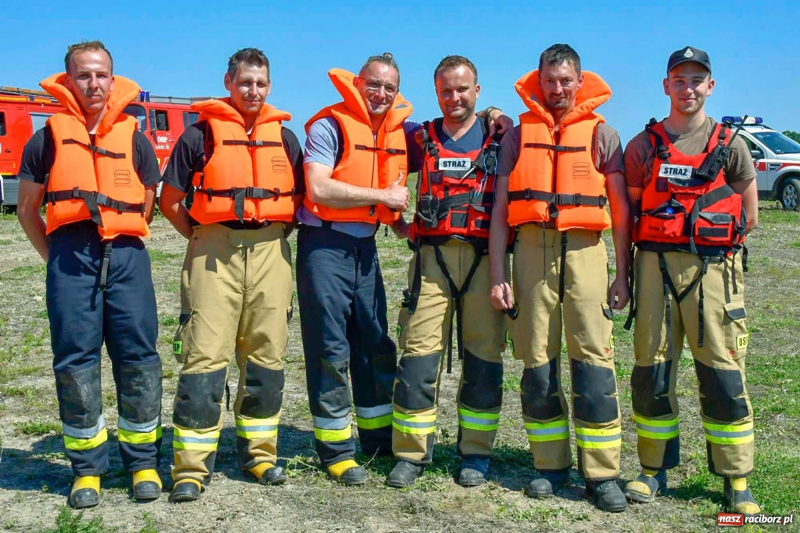 Zdjęcie w galerii na portalu naszraciborz.pl: Kompania odwodowa KSRG powiatu raciborskiego ćwiczyła dziś na terenie zbiornika Racibórz [FOTO i WIDEO] wiadomości z regionu