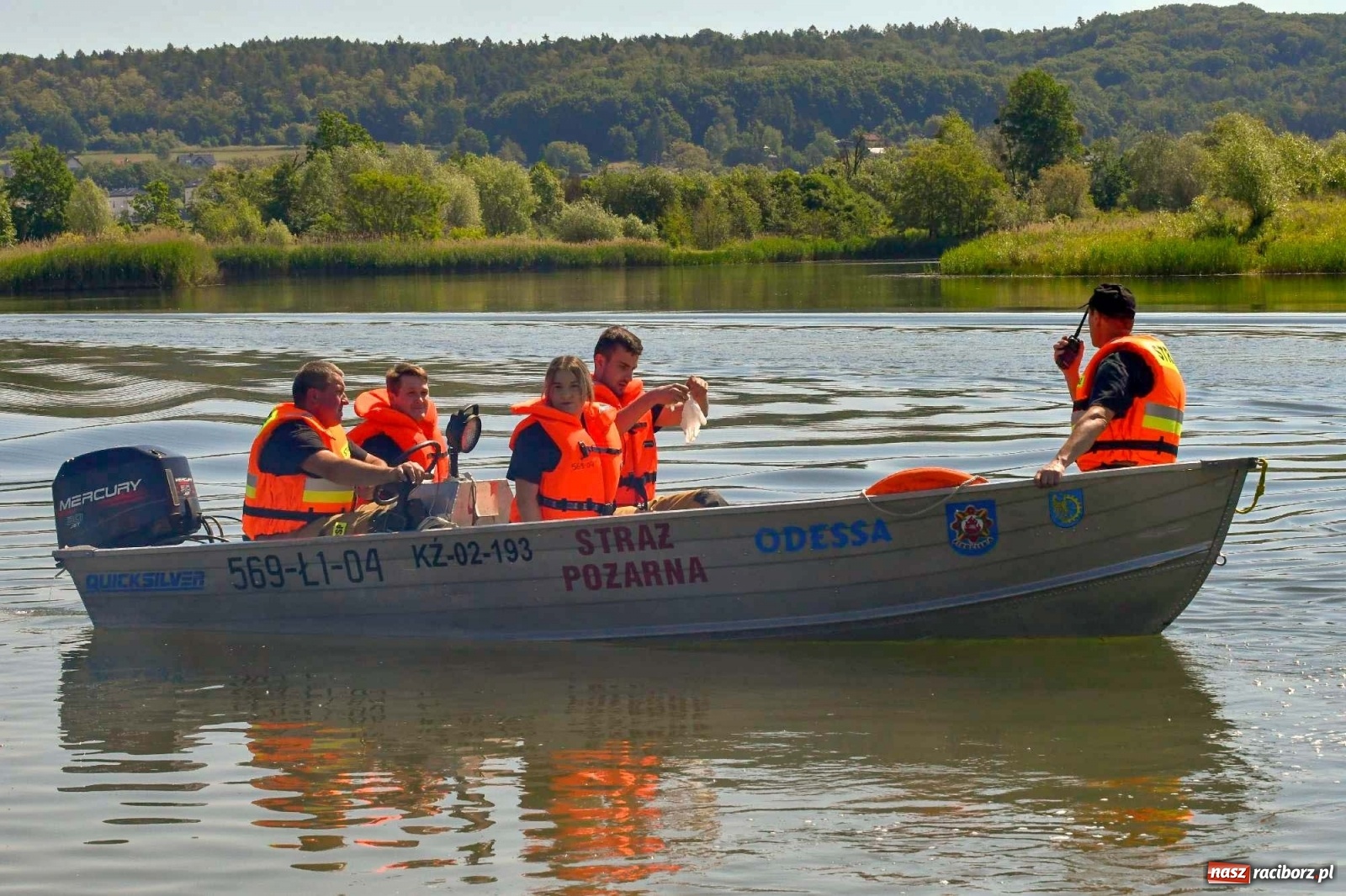 Zdjęcie w galerii na portalu naszraciborz.pl: Kompania odwodowa KSRG powiatu raciborskiego ćwiczyła dziś na terenie zbiornika Racibórz [FOTO i WIDEO] wiadomości z regionu