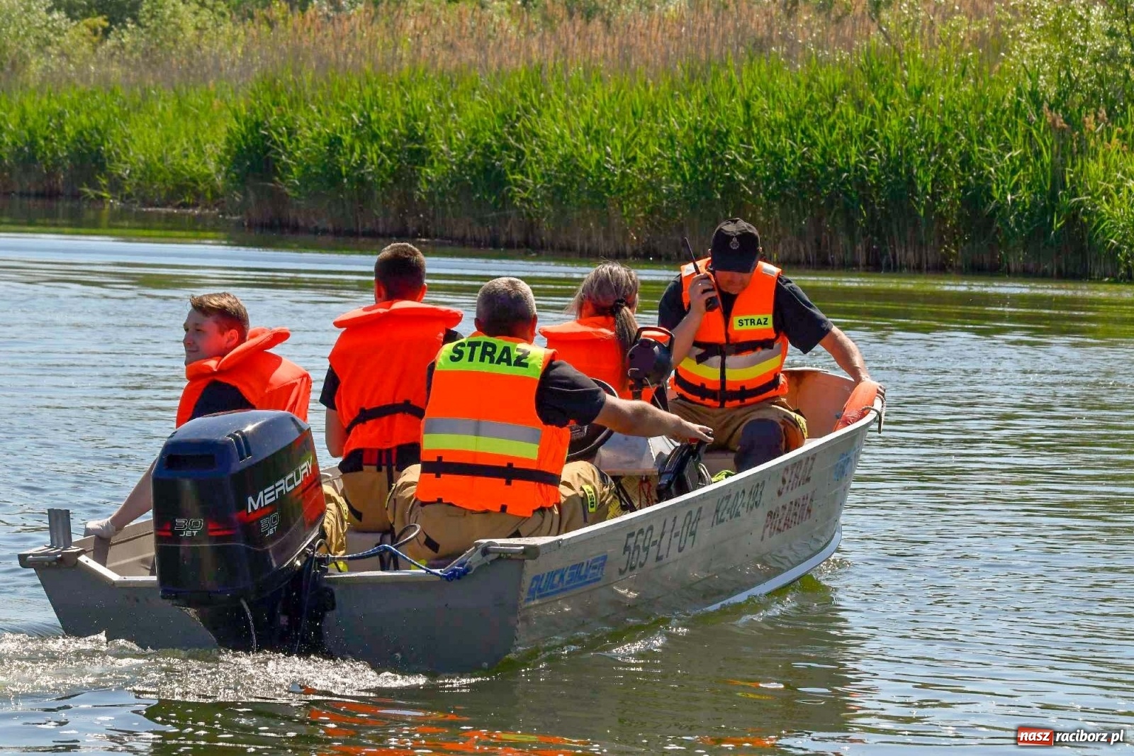 Zdjęcie w galerii na portalu naszraciborz.pl: Kompania odwodowa KSRG powiatu raciborskiego ćwiczyła dziś na terenie zbiornika Racibórz [FOTO i WIDEO] wiadomości z regionu