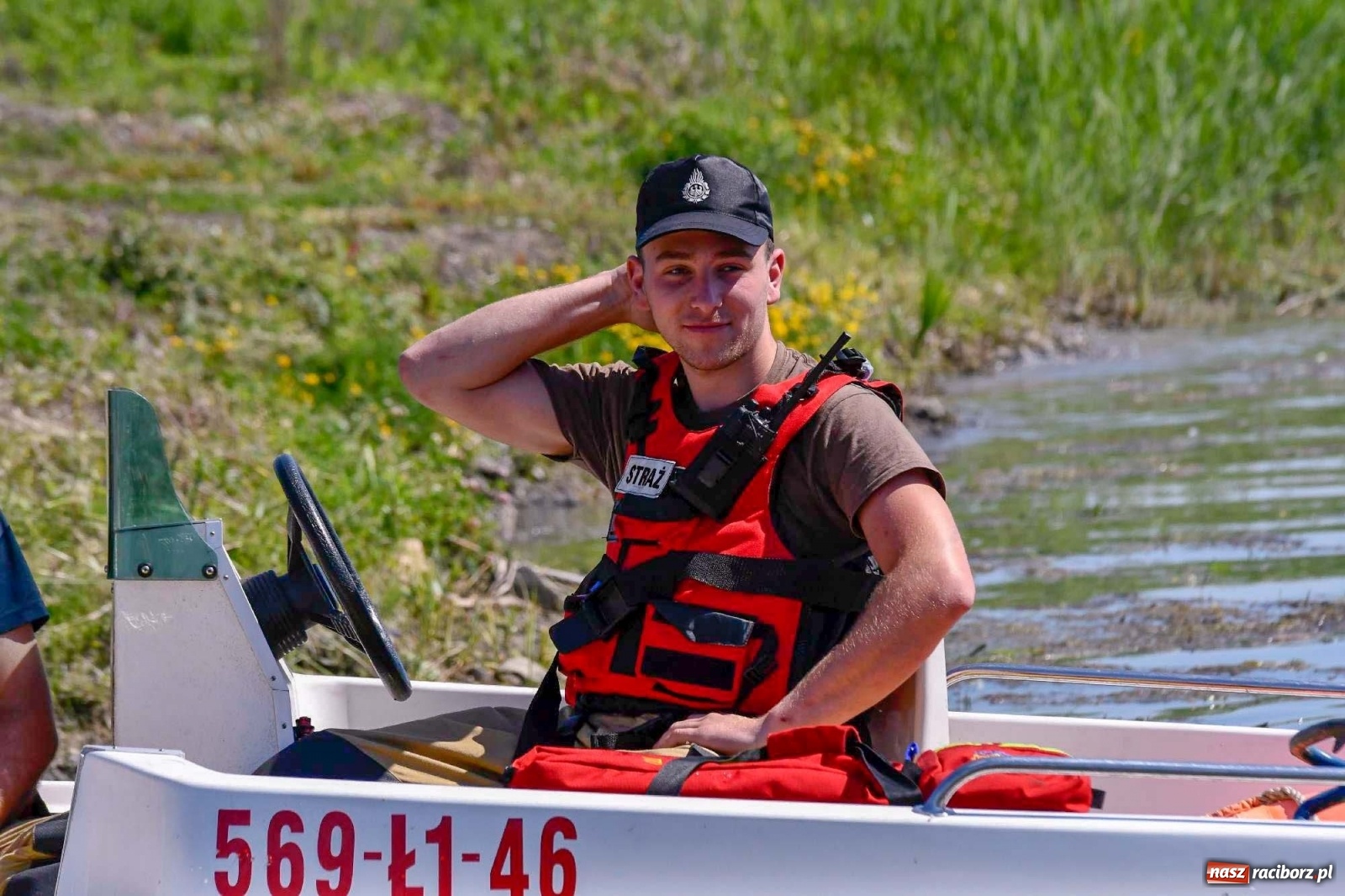 Zdjęcie w galerii na portalu naszraciborz.pl: Kompania odwodowa KSRG powiatu raciborskiego ćwiczyła dziś na terenie zbiornika Racibórz [FOTO i WIDEO] wiadomości z regionu