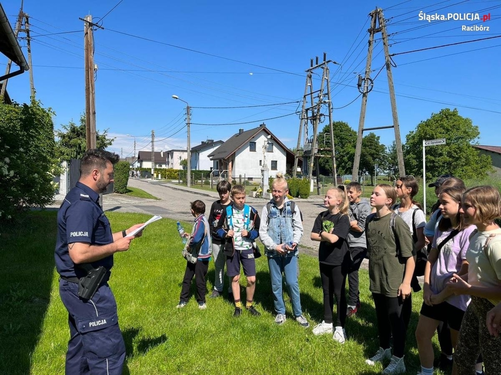 Zdjęcie w galerii na portalu naszraciborz.pl: Przedwakacyjna pogadanka w bieńkowickiej szkole wiadomości z regionu