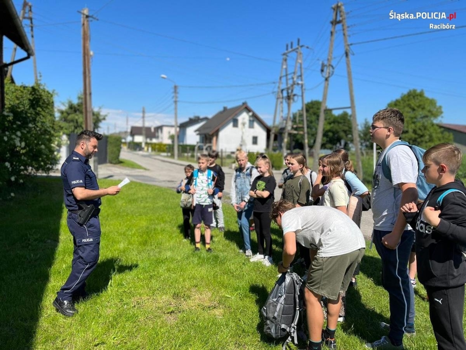 Zdjęcie w galerii na portalu naszraciborz.pl: Przedwakacyjna pogadanka w bieńkowickiej szkole wiadomości z regionu