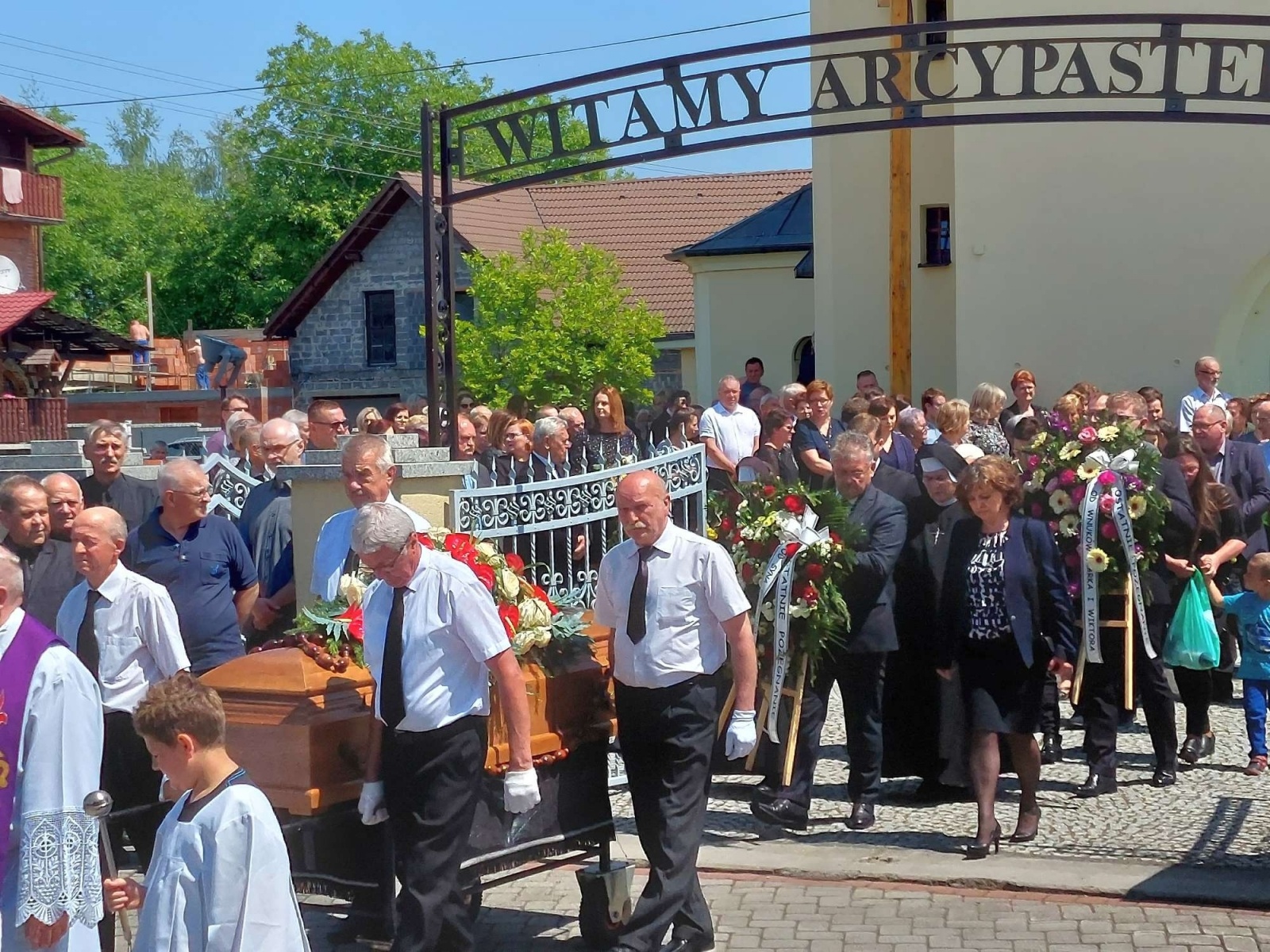 Zdjęcie w galerii na portalu naszraciborz.pl: Ostatnie pożegnanie śp. Tadeusza Utrackiego wiadomości z regionu