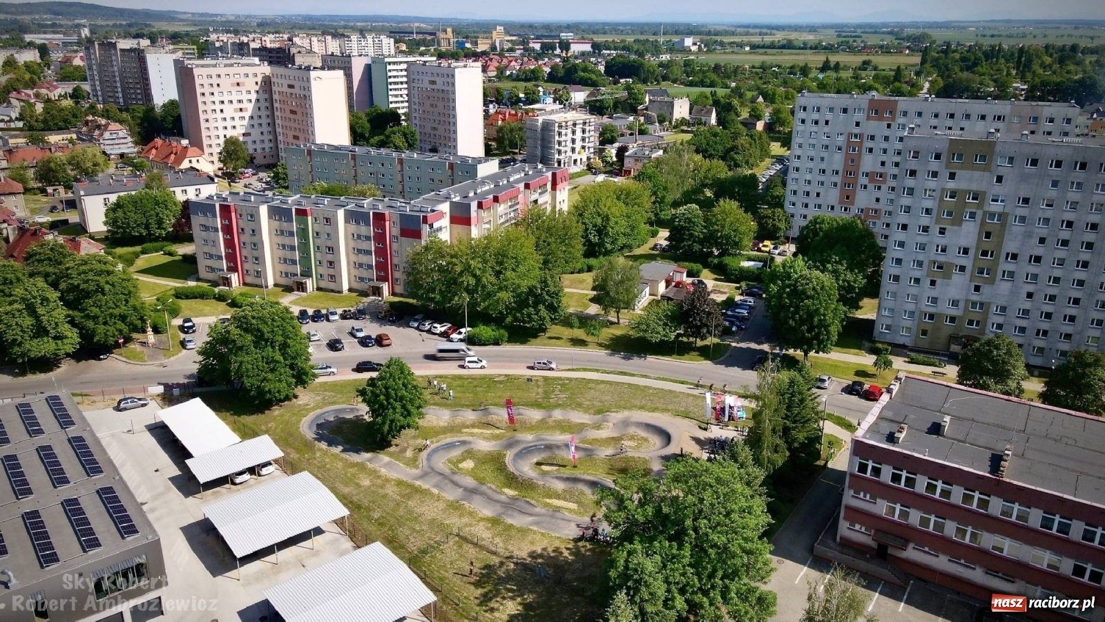 Zdjęcie w galerii na portalu naszraciborz.pl: Raciborski pumptrack oficjalnie otwarty [WIDEO] wiadomości z regionu
