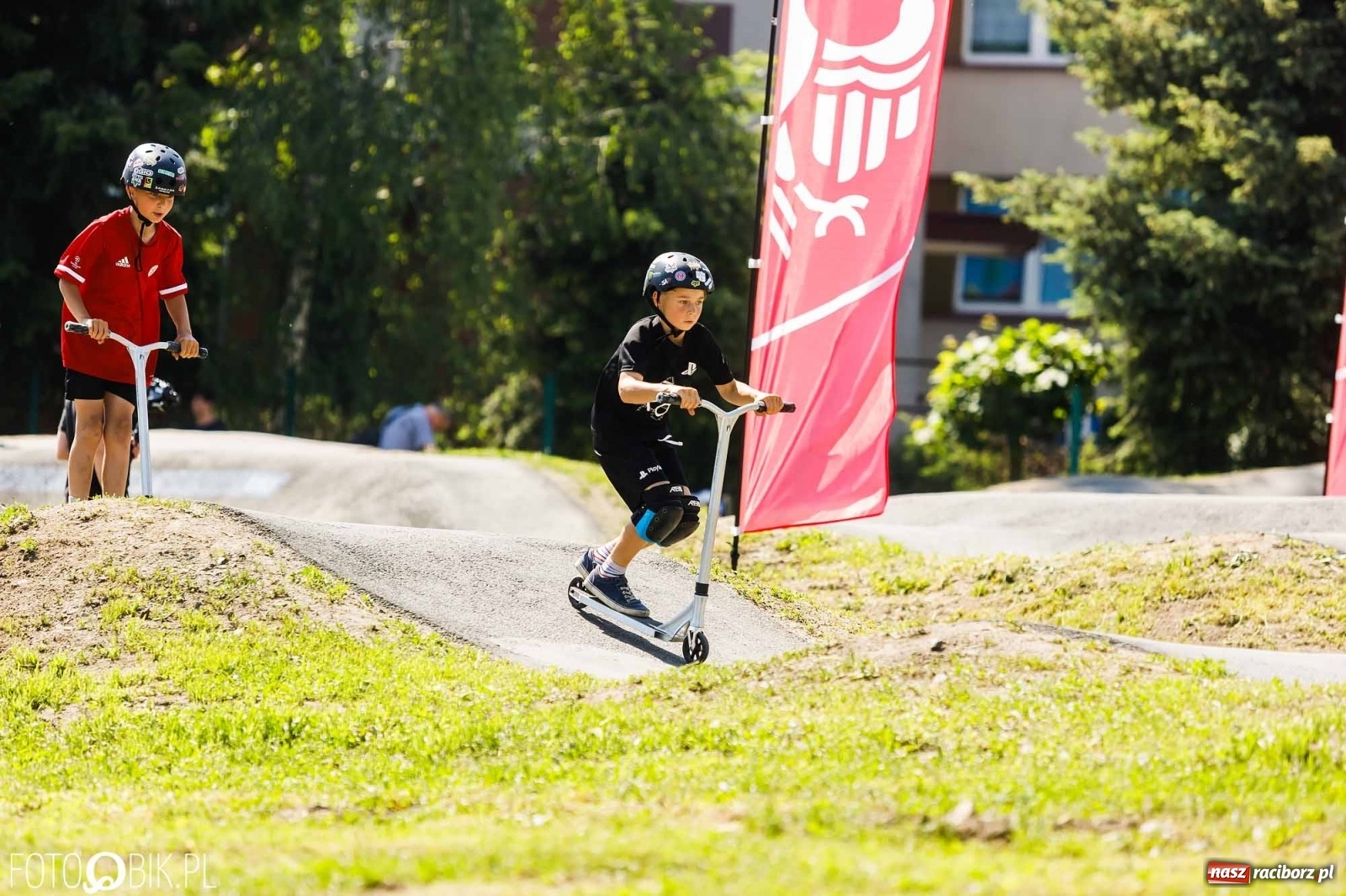 Zdjęcie w galerii na portalu naszraciborz.pl: Raciborski pumptrack oficjalnie otwarty [WIDEO] wiadomości z regionu
