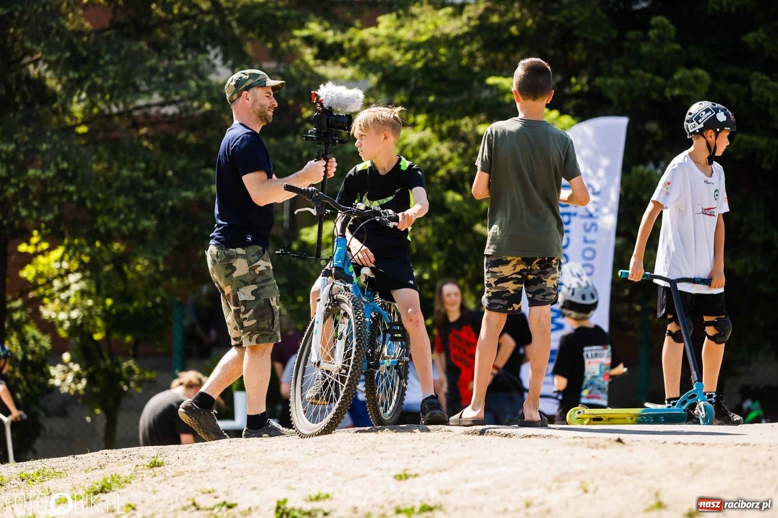 Zdjęcie w galerii na portalu naszraciborz.pl: Raciborski pumptrack oficjalnie otwarty [WIDEO] wiadomości z regionu