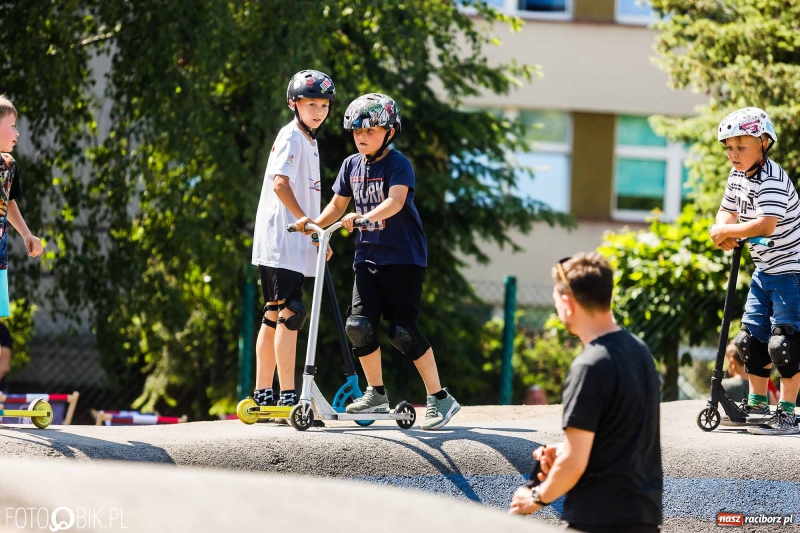 Zdjęcie w galerii na portalu naszraciborz.pl: Raciborski pumptrack oficjalnie otwarty [WIDEO] wiadomości z regionu