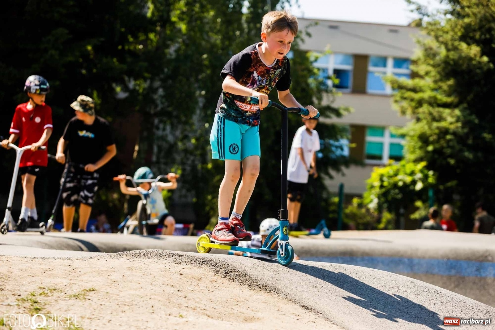 Zdjęcie w galerii na portalu naszraciborz.pl: Raciborski pumptrack oficjalnie otwarty [WIDEO] wiadomości z regionu