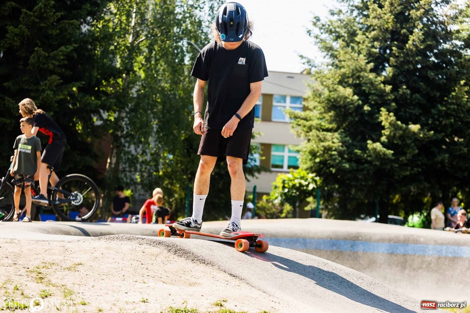 Zdjęcie w galerii na portalu naszraciborz.pl: Raciborski pumptrack oficjalnie otwarty [WIDEO] wiadomości z regionu