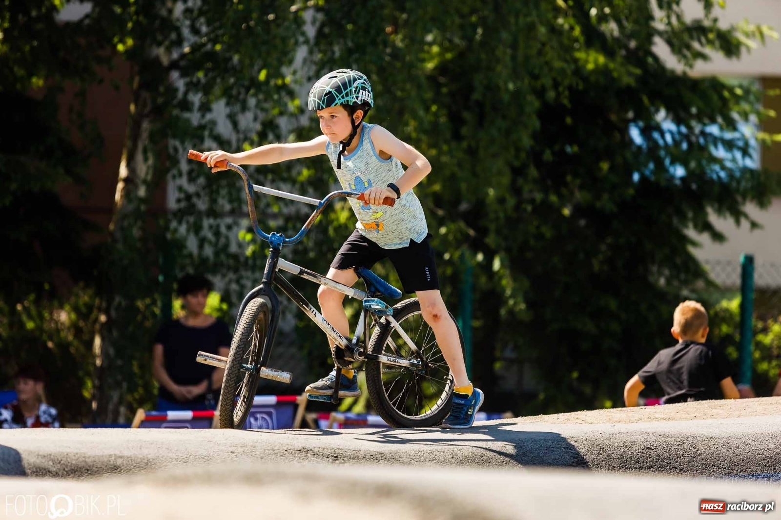 Zdjęcie w galerii na portalu naszraciborz.pl: Raciborski pumptrack oficjalnie otwarty [WIDEO] wiadomości z regionu