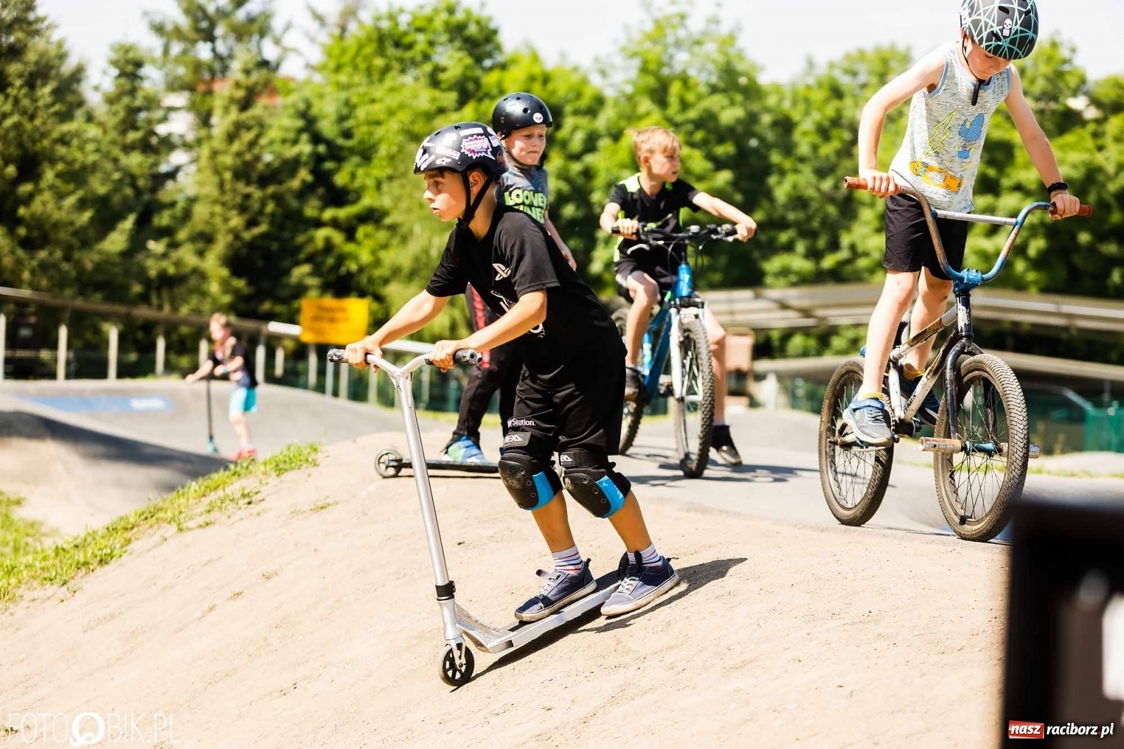 Zdjęcie w galerii na portalu naszraciborz.pl: Raciborski pumptrack oficjalnie otwarty [WIDEO] wiadomości z regionu
